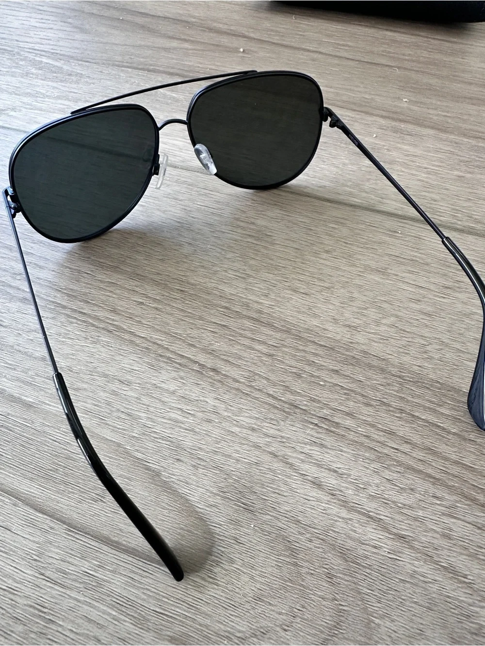 FREYRS Eyewear Black Aviator Sunglasses Pink Mirrored Lenses + Case - Brand New